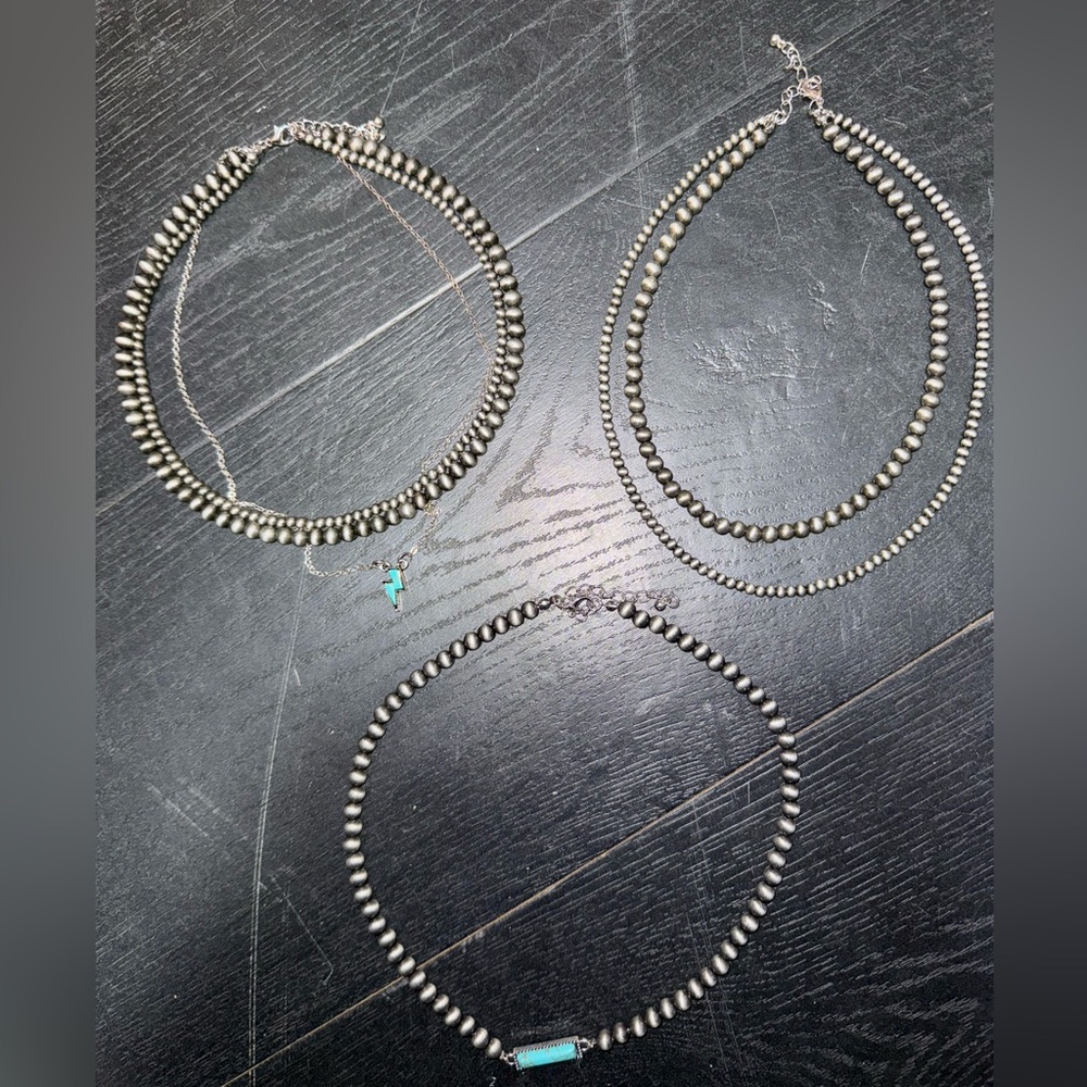 Western style necklaces